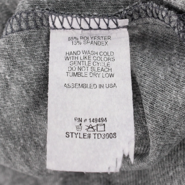 Ten 6 Ten Women's M Gray Sweater with Asymmetric Mesh Trim