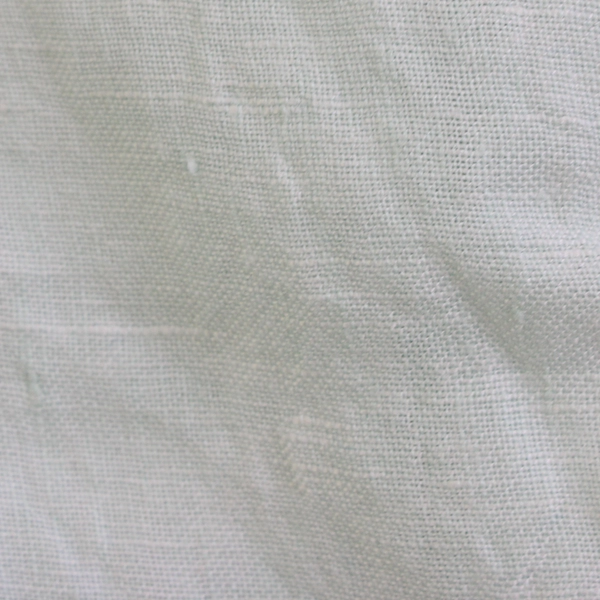 Tahari Solid Pale Turquoise Color 100% Linen Long Sleeve Blouse Womens Size 1X