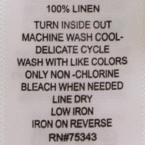 Tahari Solid Pale Turquoise Color 100% Linen Long Sleeve Blouse Womens Size 1X