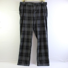 Lee Company Gray Plaid Pattern Dress Pants Women Size 14 M