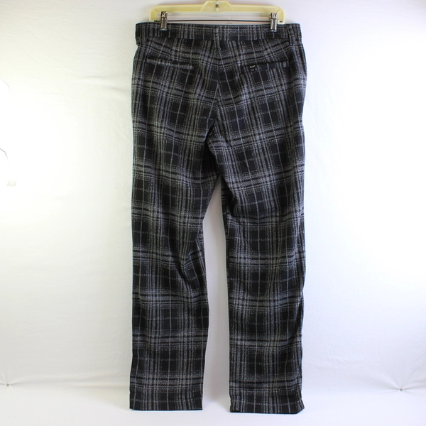 Lee Company Gray Plaid Pattern Dress Pants Women Size 14 M