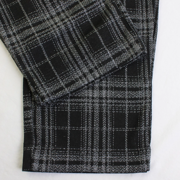 Lee Company Gray Plaid Pattern Dress Pants Women Size 14 M