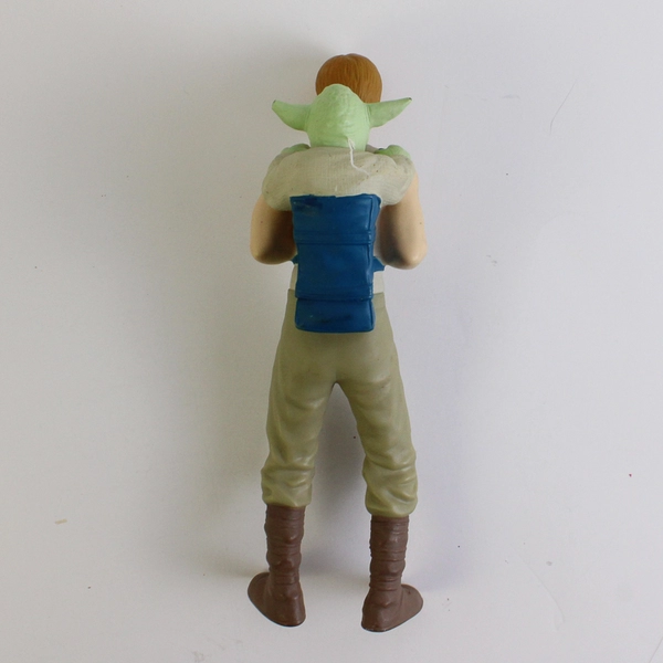 VTG 1995 Applause LFL Star Wars Luke Skywalker and Yoda Figure 9" FLAWED