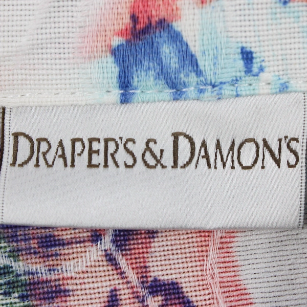 Draper's & Damon's Multicolor Palm Leaf Button-Up Women's XL