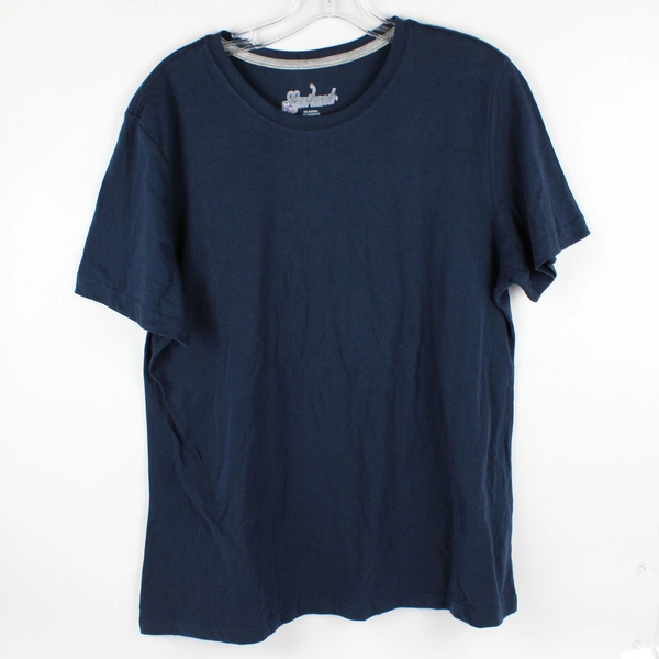 Garland Navy Blue Short-Sleeve Crew Neck T-Shirt Women's 2X