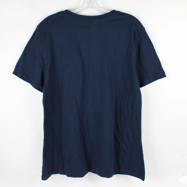 Garland Navy Blue Short-Sleeve Crew Neck T-Shirt Women's 2X