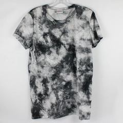 LueLaRoe White and Gray Splotched T-Shirt Women's Size Large