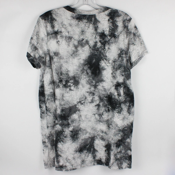 LueLaRoe White and Gray Splotched T-Shirt Women's Size Large