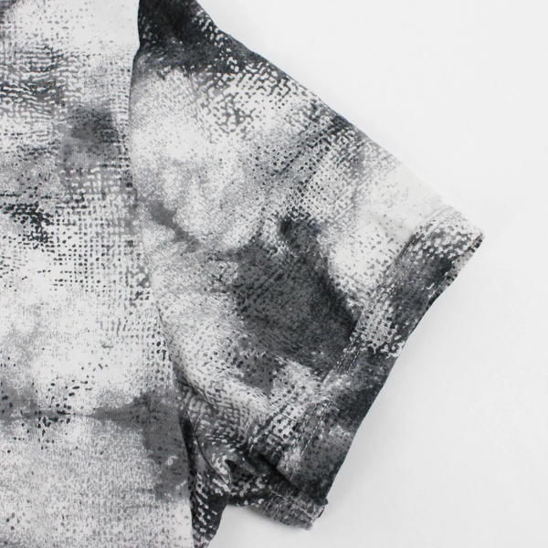 LueLaRoe White and Gray Splotched T-Shirt Women's Size Large