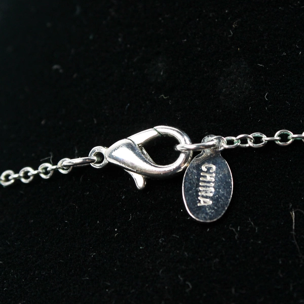 Cookie Lee Necklace Filigree Beads Silver Tone 34" Long