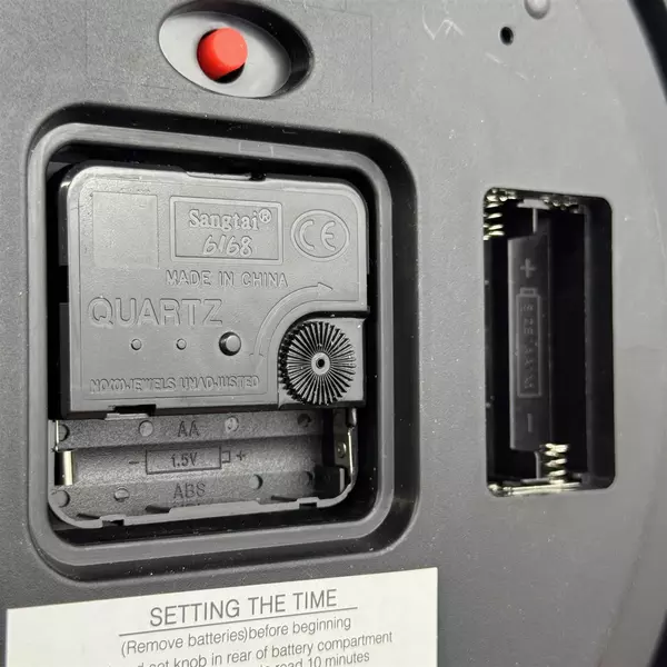 The Original Singing Bird Hanging Wall Clock 13" Green Sound Decor