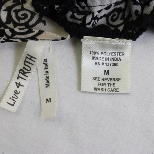 Live 4 Truth Multicolor Boho-Style Shawl with Fringe Women's Medium