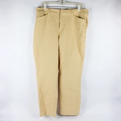 Old Navy Butter Yellow High-Rise Pixie Skinny Pants Women's Size 16