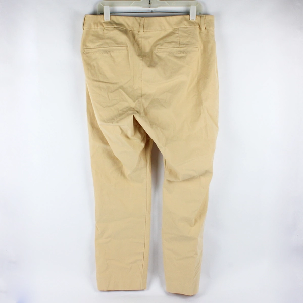 Old Navy Butter Yellow High-Rise Pixie Skinny Pants Women's Size 16