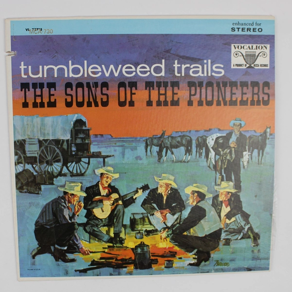 Tumbleweed Trails, The Sons of the Pioneers MCA Records 1980