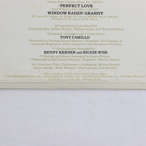 Imagination Vinyl LP - Gladys Knight And The Pips 1973 Buddah Records BDS 5141