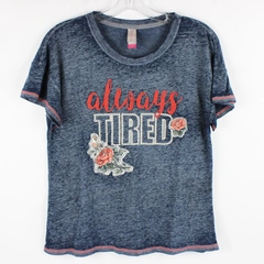 No Boundaries Sleepwear Graphic T Short Sleeve Women's Size Small