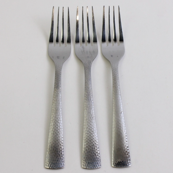 Lot Of 3 Cambridge Silver Aladin (Stainless) Flatware Dinner Forks 8" Long