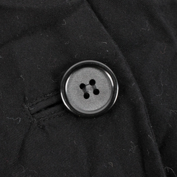 H&M Women's Stylish Jacket Long Sleeve Black With Pockets Lined Sleeves Size 2