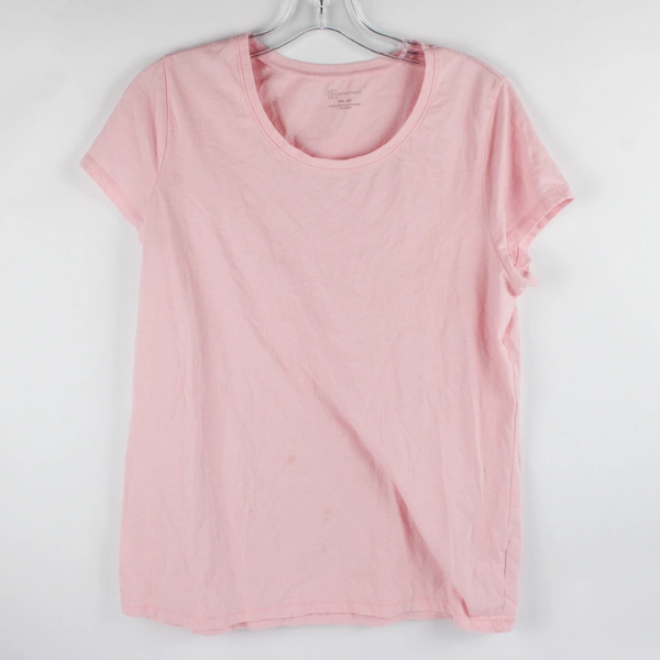 No Boundaries Women's T-Shirt Pink Round Neck Short Sleeve Junior's Size XXL