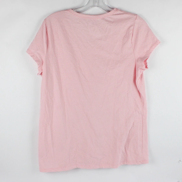 No Boundaries Women's T-Shirt Pink Round Neck Short Sleeve Junior's Size XXL