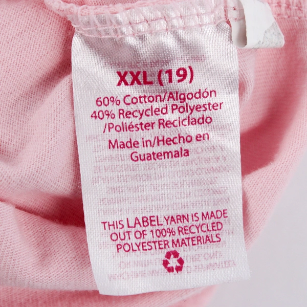 No Boundaries Women's T-Shirt Pink Round Neck Short Sleeve Junior's Size XXL