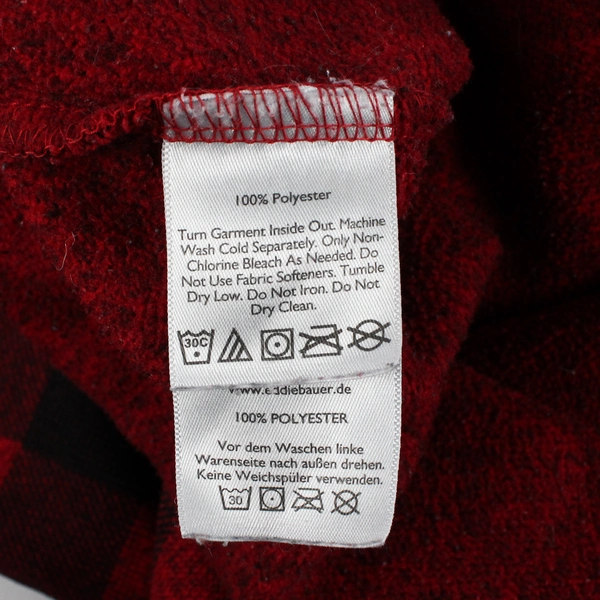 Eddie Bauer Women's Medium Red & Black Plaid Zip Up Jacket Pockets Long Sleeve