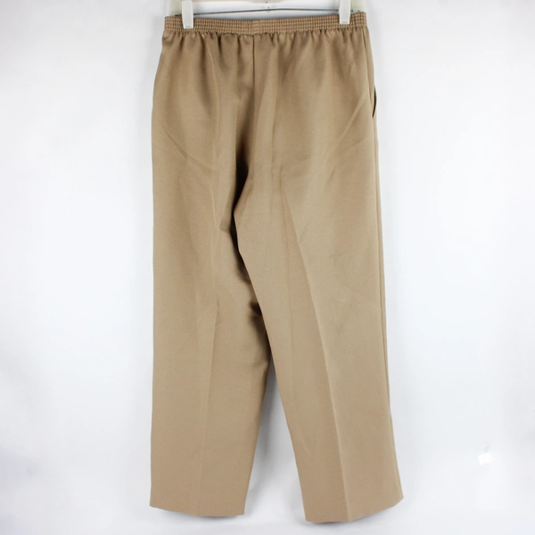Alfred Dunner Women's 10P Beige Pull-on Dress Pants