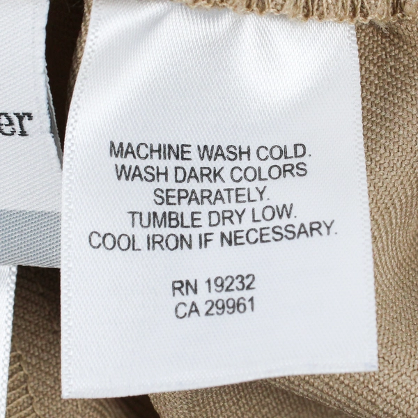 Alfred Dunner Women's 10P Beige Pull-on Dress Pants