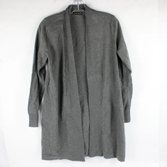 Hayden Park Women's Gray Cardigan Sweater Size M Long Sleeve