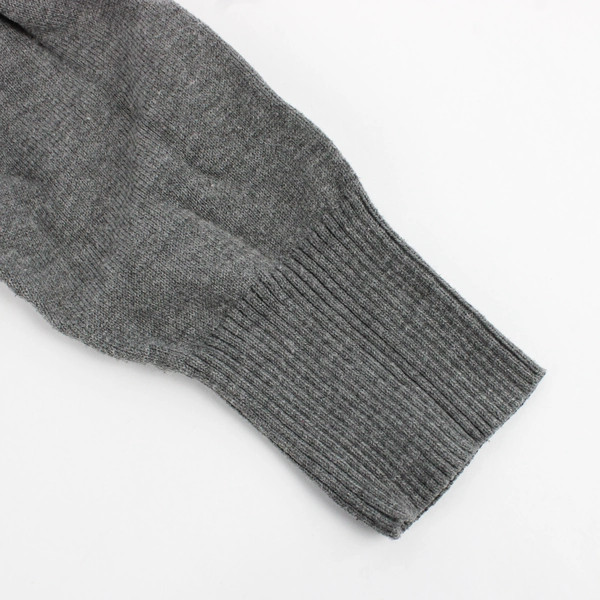 Hayden Park Women's Gray Cardigan Sweater Size M Long Sleeve