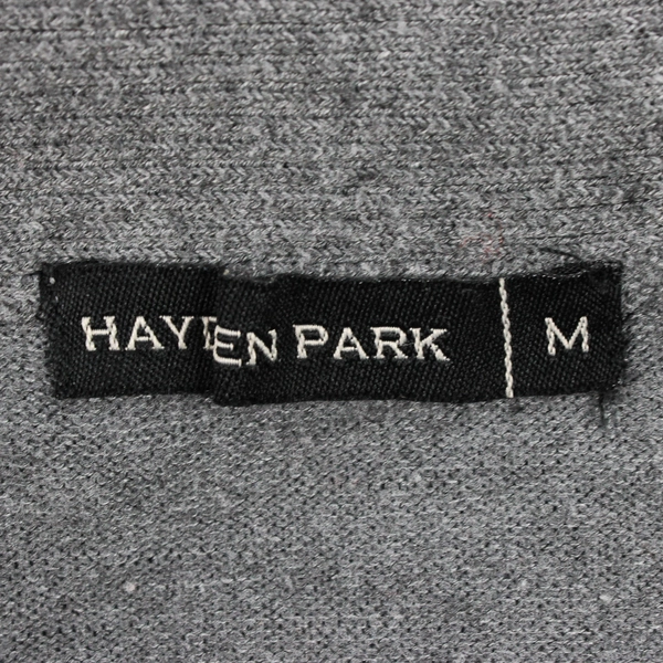 Hayden Park Women's Gray Cardigan Sweater Size M Long Sleeve