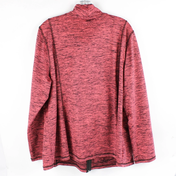 Lane Bryant Women's Full Zip Jacket Pink & Black Long Sleeve Size 22/24