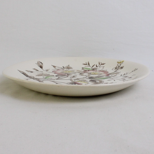 Alfred Meakin Wild Rose (Coupe) Pattern 12" Oval Serving Platter Ceramic