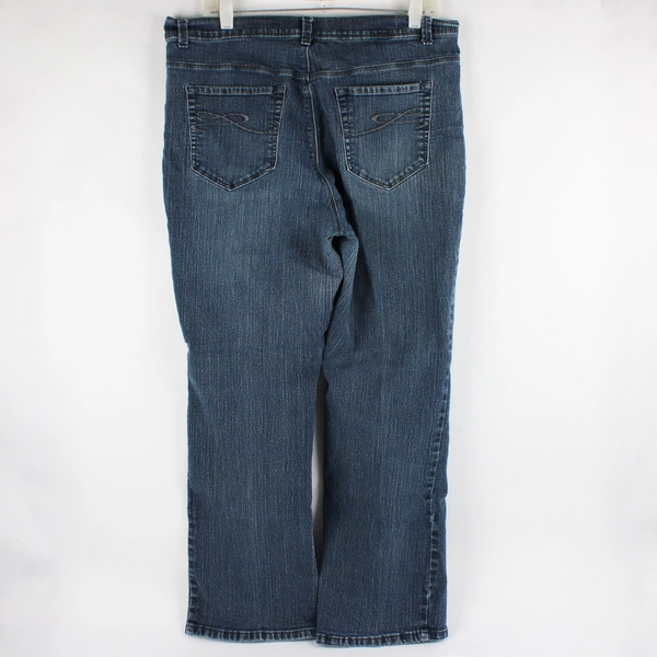 Style & Co. Women's 16 Short Dark Wash Boot Cut Jeans