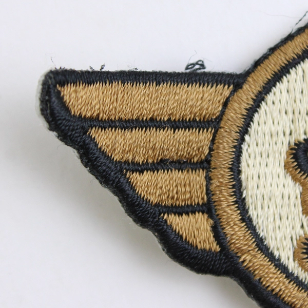 Vintage J&P Cycles Gold Club Sew-on Patch Motorcycle Bike