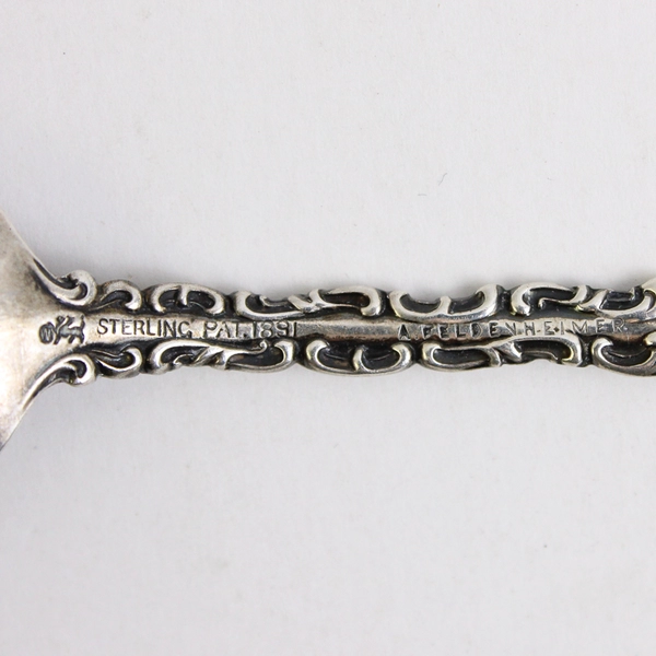 Antique Engraved Sterling Mt. Hood 11932ft. Portland, Oregon Souvenir Spoon