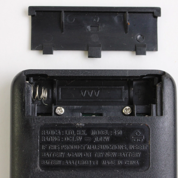 Radica Video Blackjack 21 Handheld Electronic Game Model 450 Small Tested Works