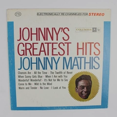 Johnny Mathis' Greatest Hits 12" Vinyl Record Album, CS 8634