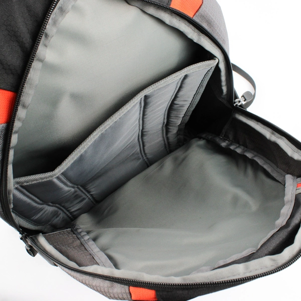 High Sierra Gray and Orange Outdoor Hiking Backpack