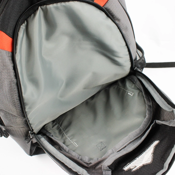 High Sierra Gray and Orange Outdoor Hiking Backpack
