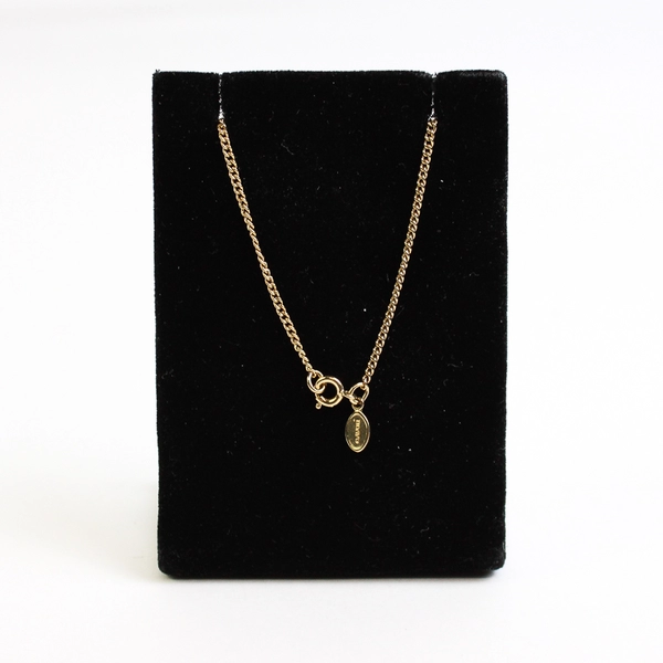 Vintage Avon Necklace Royal Impressions North Star Blue Gold Tone 18"