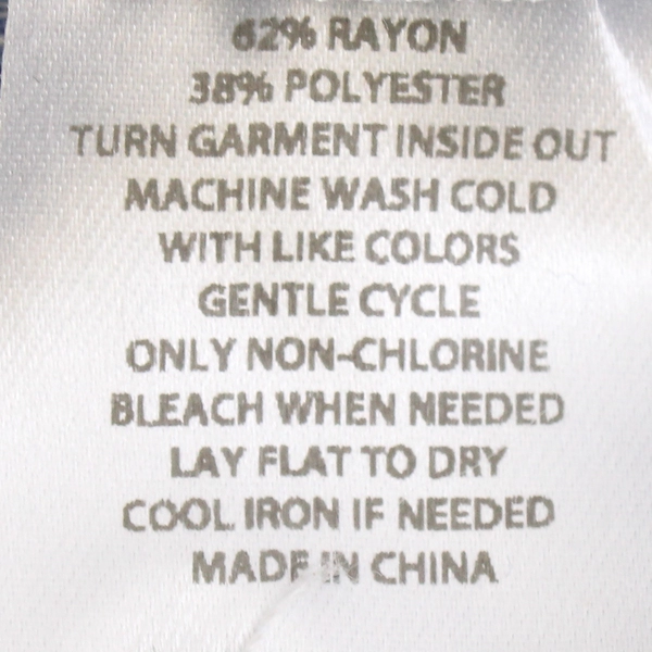 Dip Blue/White Gingham Long Sleeve Button Up Shirt Womens Size 3X