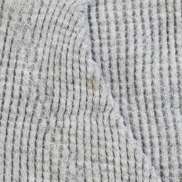 Gap Kids Gray Waffle Knit Sweatshirt Hoodie 100% Cotton Size XL (12/13)