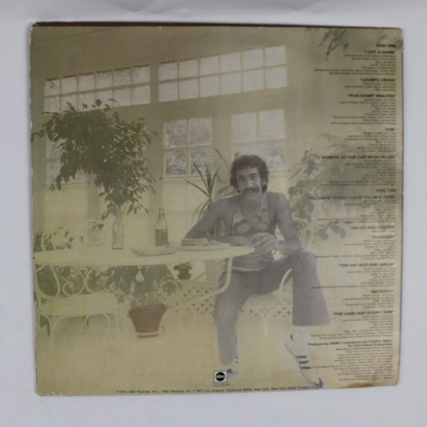 I Got A Name Jim Croce Vinyl Record 1973
