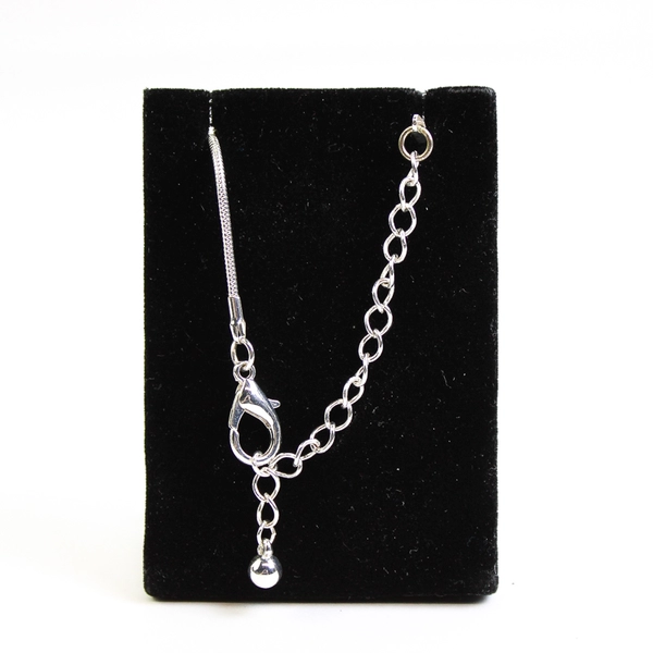 Prism Stone Pendant Necklace 20 inch