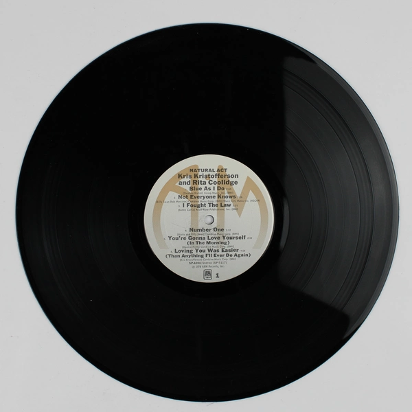 Natural Act, Kris and Rita Vinyl Album, 1978 Record