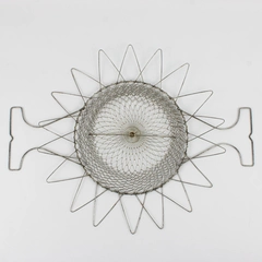 VTG Metal Wire Mesh Collapsible Steamer Basket 9"