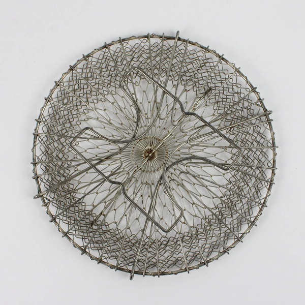 VTG Metal Wire Mesh Collapsible Steamer Basket 9"