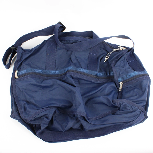 LeSportSac Navy Blue Crossbody Luggage Duffle Travel Bag